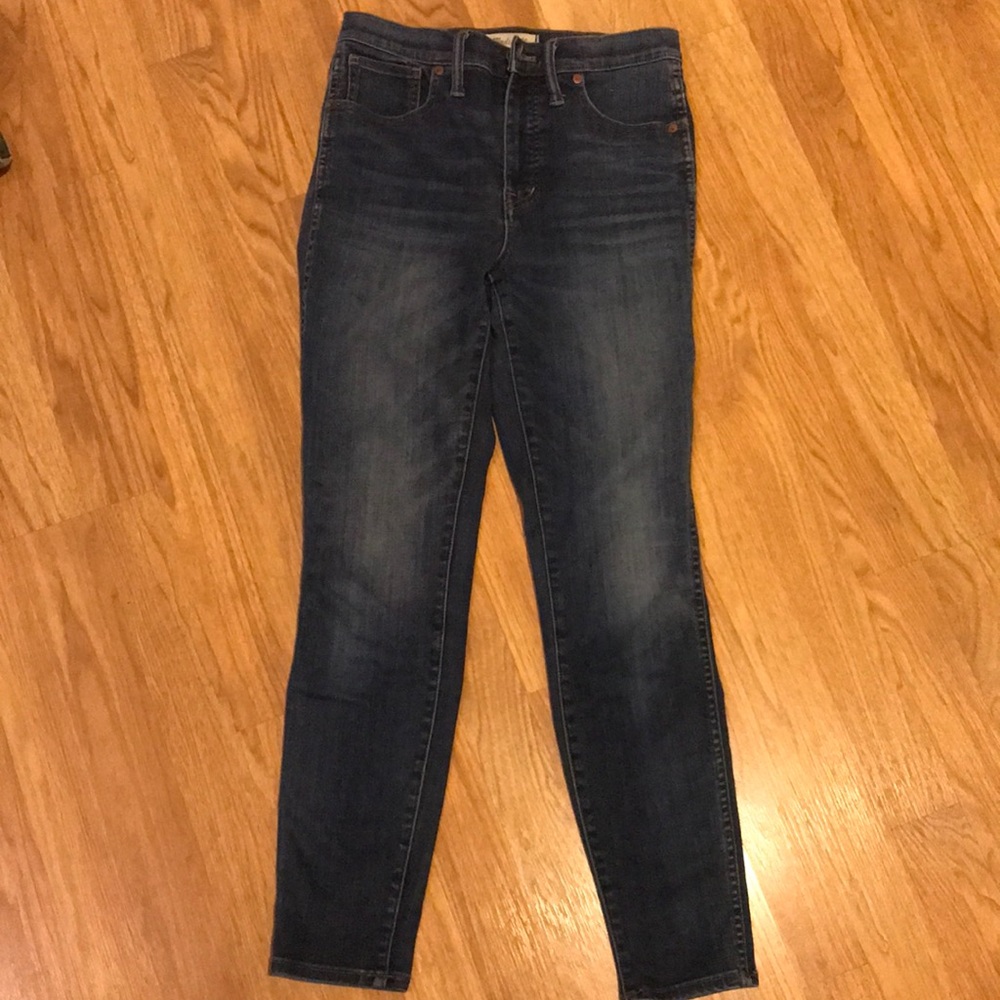 Madewell High-Rise Skinny jeans Size 27 Rolling Stones